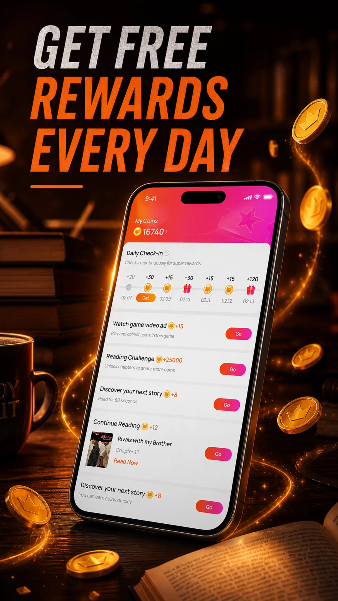 JoyLit-Novels, Stories & Audio screenshot